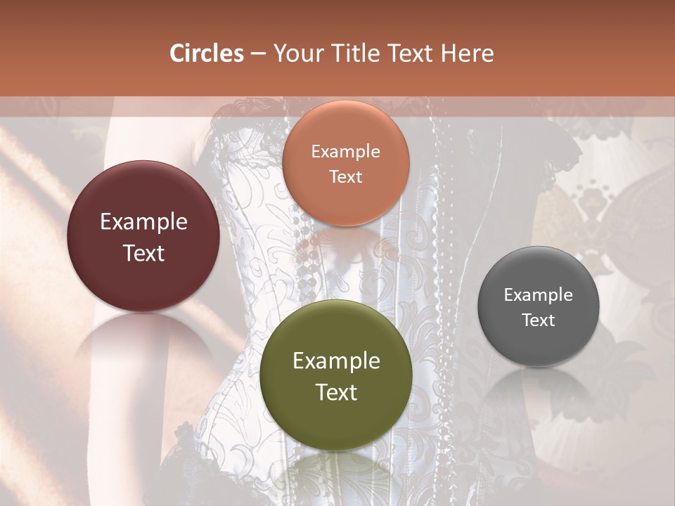 Pin Up Hairstyle Sensual PowerPoint Template