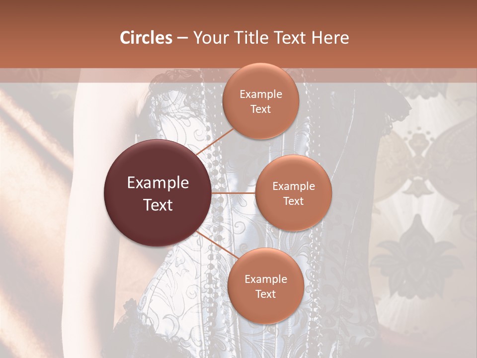 Pin Up Hairstyle Sensual PowerPoint Template