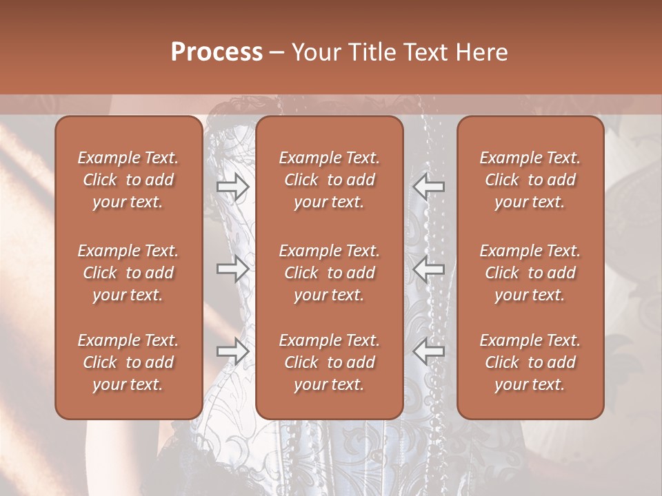 Pin Up Hairstyle Sensual PowerPoint Template