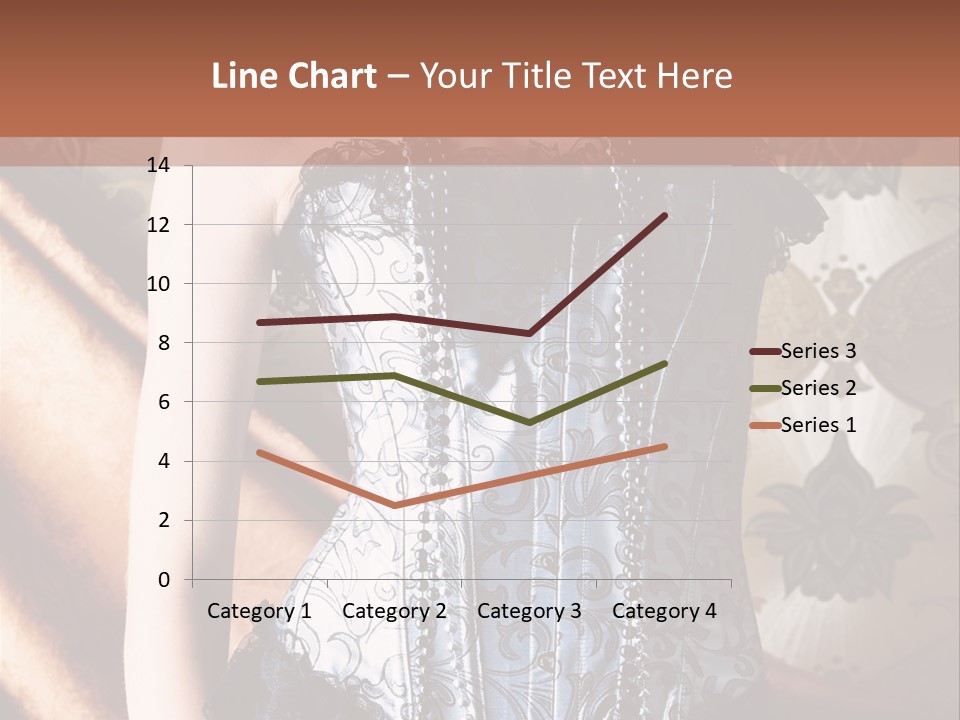 Pin Up Hairstyle Sensual PowerPoint Template