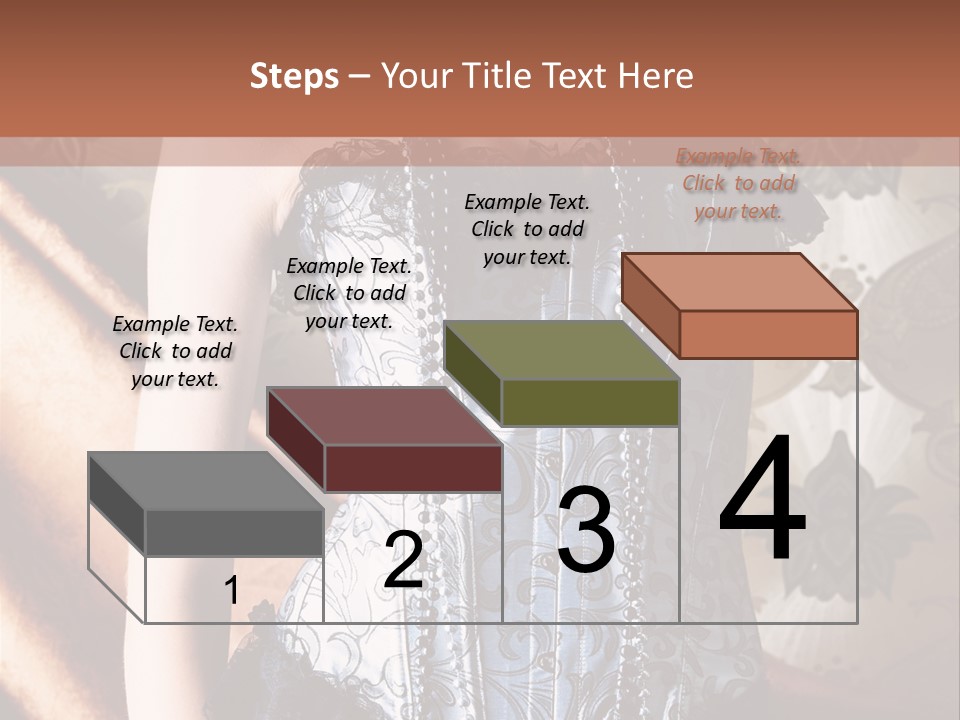 Pin Up Hairstyle Sensual PowerPoint Template