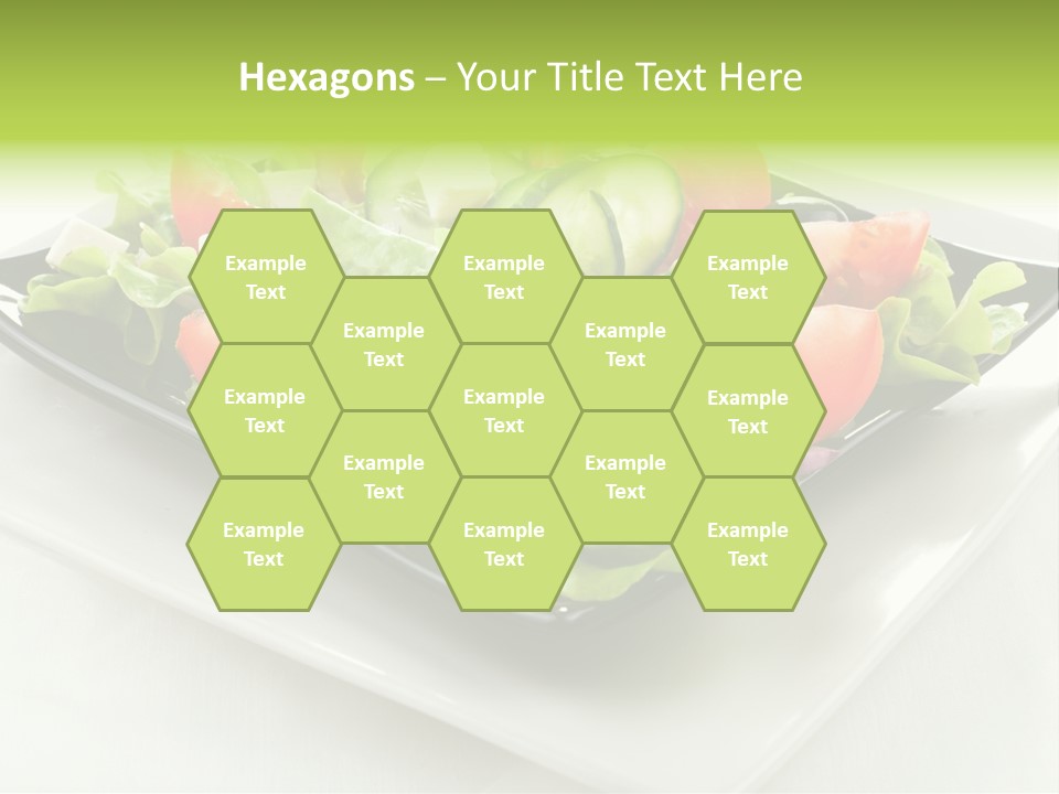 Salad Cheese Vitamin PowerPoint Template