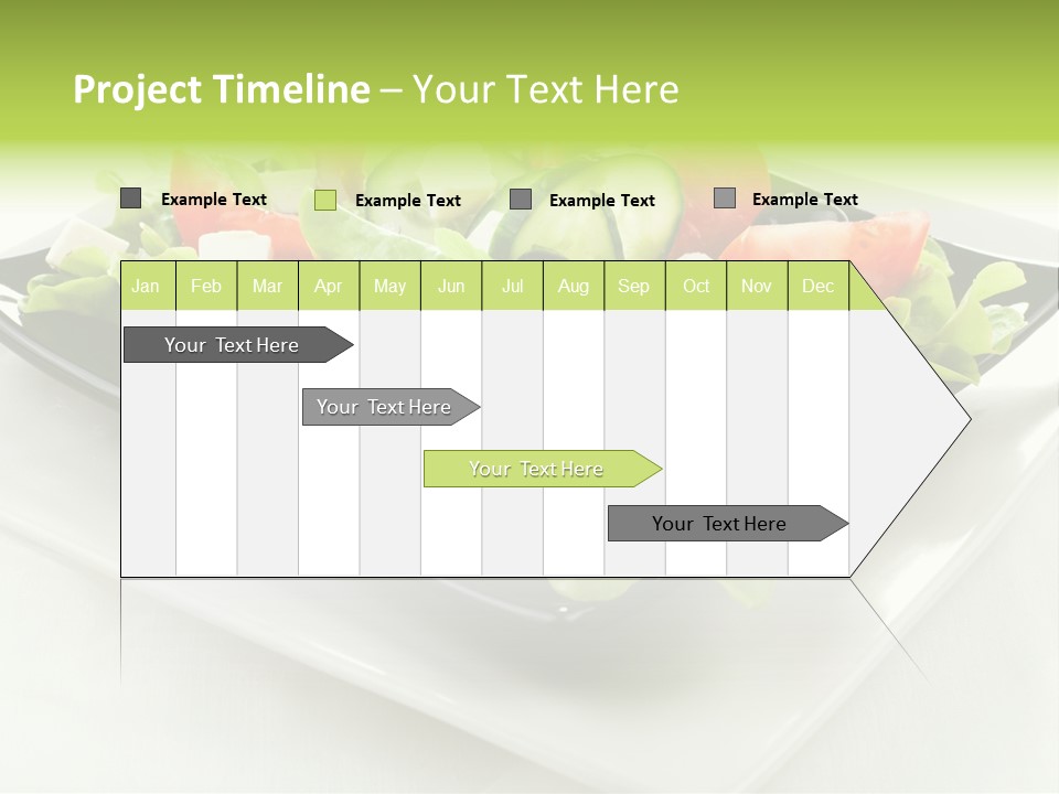 Salad Cheese Vitamin PowerPoint Template