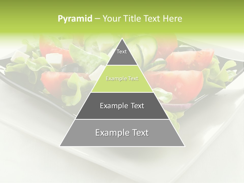 Salad Cheese Vitamin PowerPoint Template