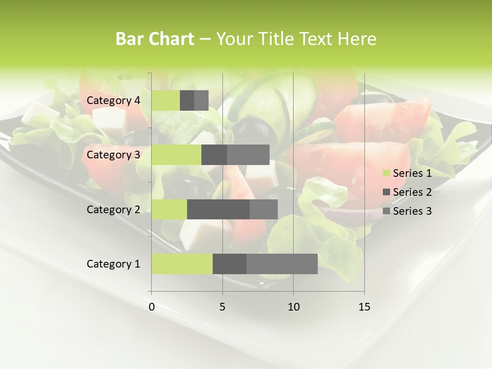 Salad Cheese Vitamin PowerPoint Template