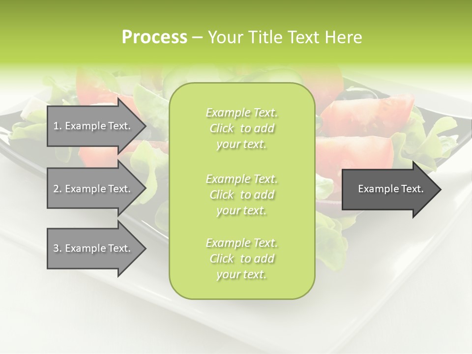 Salad Cheese Vitamin PowerPoint Template