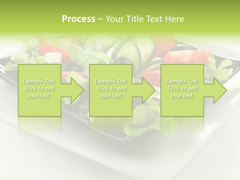 Salad Cheese Vitamin PowerPoint Template