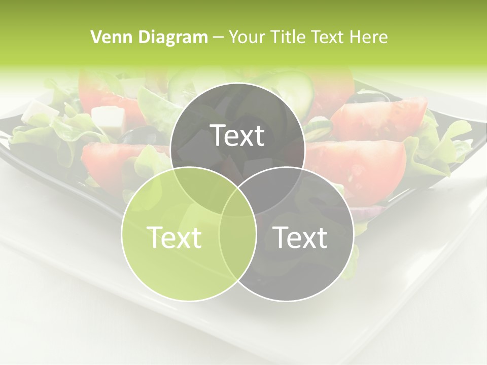 Salad Cheese Vitamin PowerPoint Template