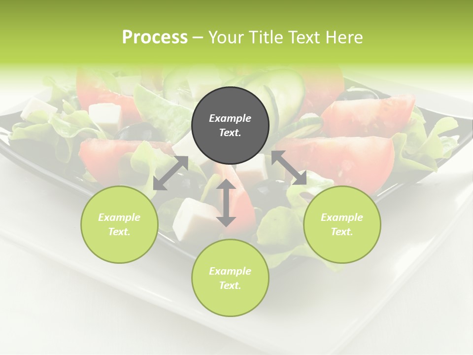 Salad Cheese Vitamin PowerPoint Template