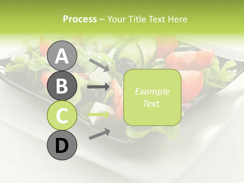 Salad Cheese Vitamin PowerPoint Template