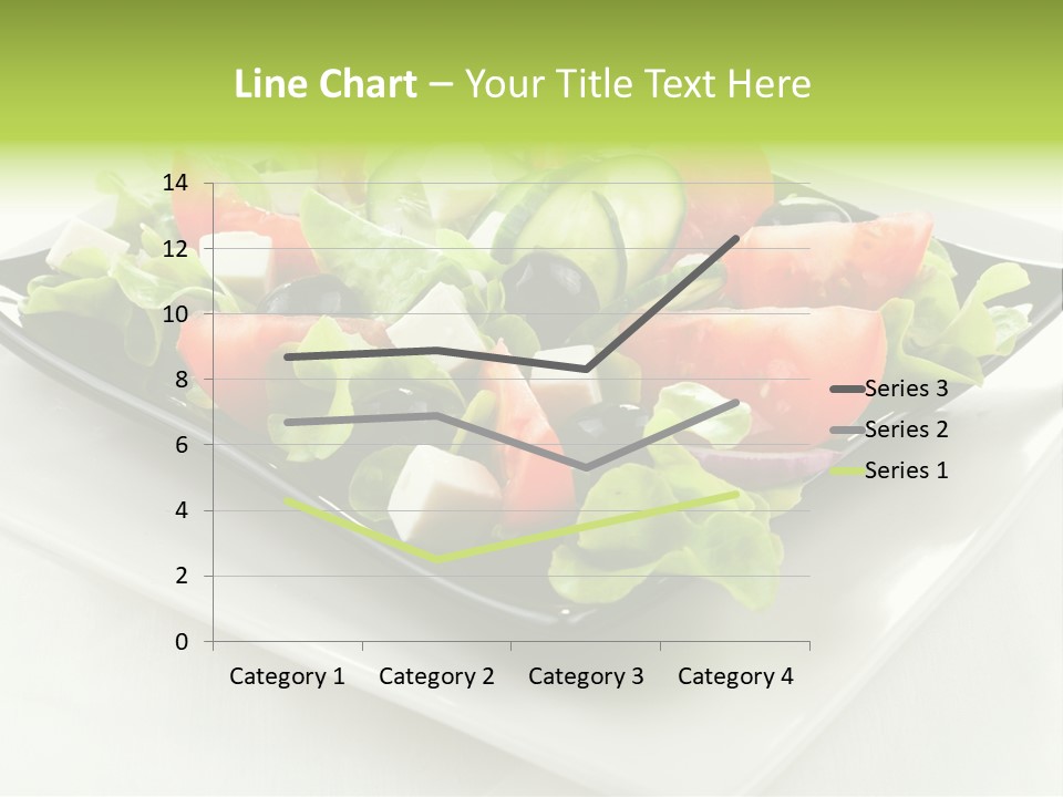 Salad Cheese Vitamin PowerPoint Template