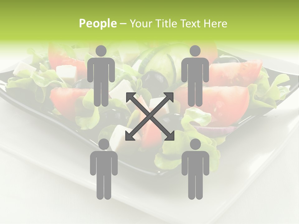 Salad Cheese Vitamin PowerPoint Template