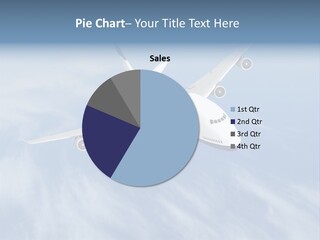 Fast Transportation Plane PowerPoint Template