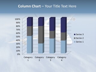 Fast Transportation Plane PowerPoint Template