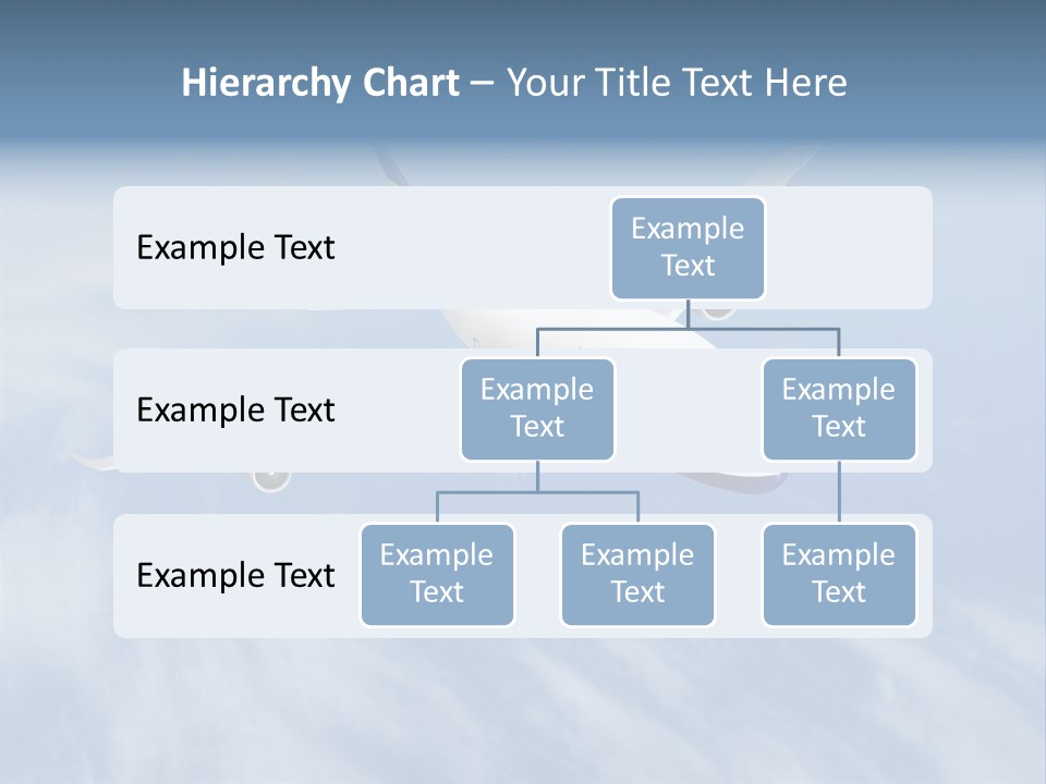 Fast Transportation Plane PowerPoint Template