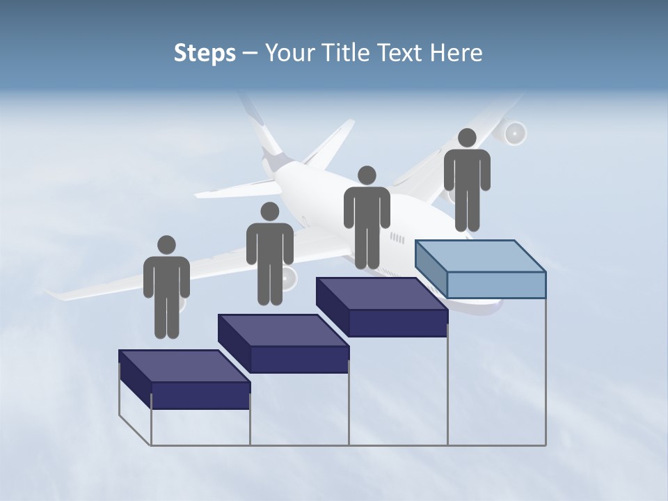 Fast Transportation Plane PowerPoint Template