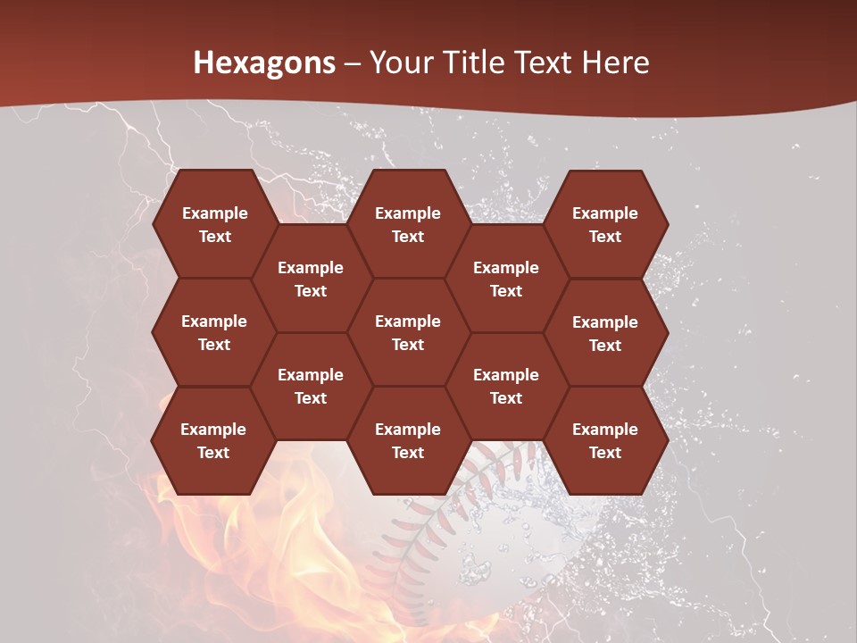 Liquid Sign Art PowerPoint Template