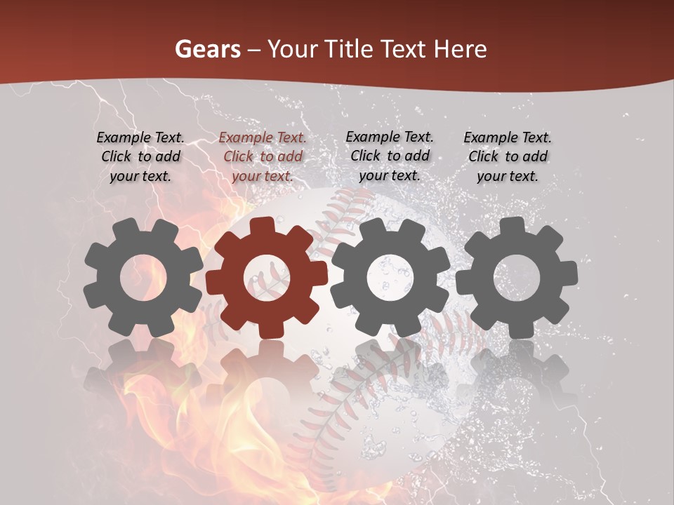 Liquid Sign Art PowerPoint Template