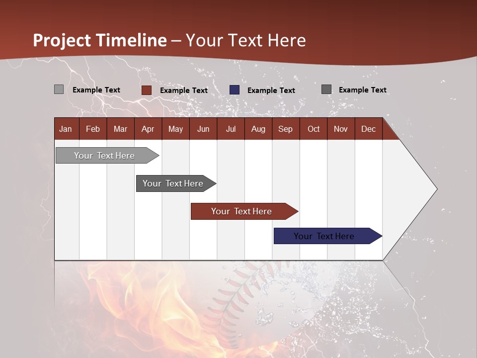 Liquid Sign Art PowerPoint Template