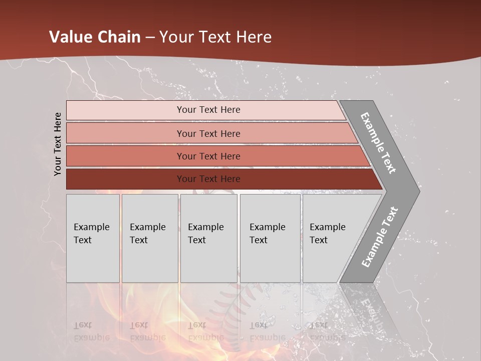 Liquid Sign Art PowerPoint Template