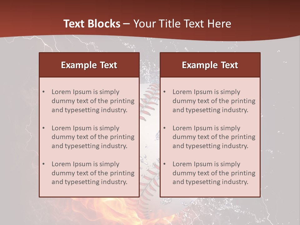Liquid Sign Art PowerPoint Template