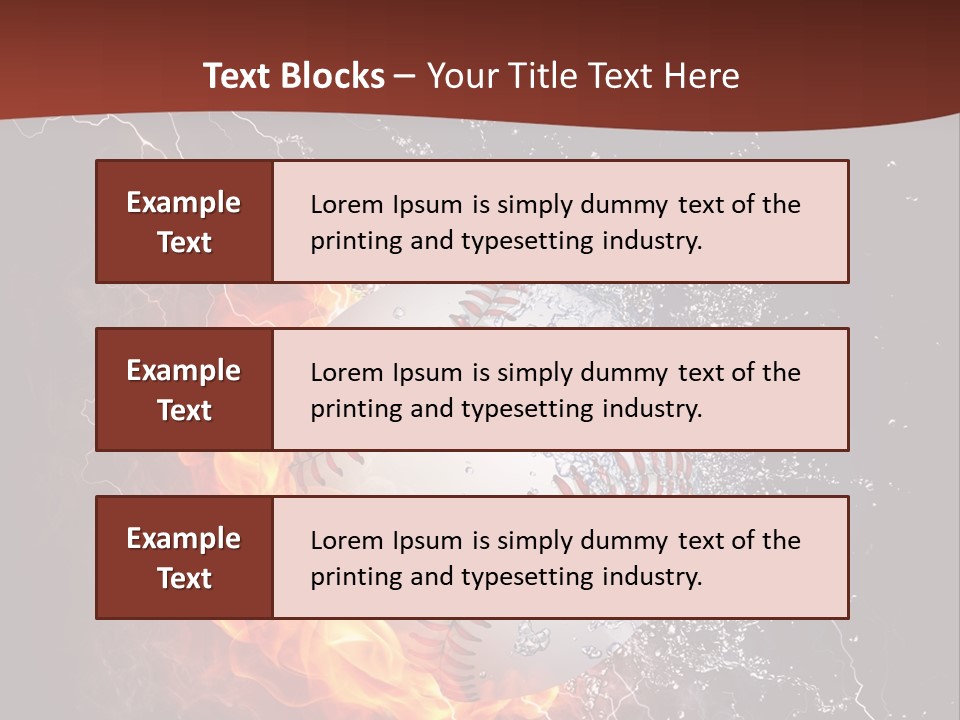 Liquid Sign Art PowerPoint Template