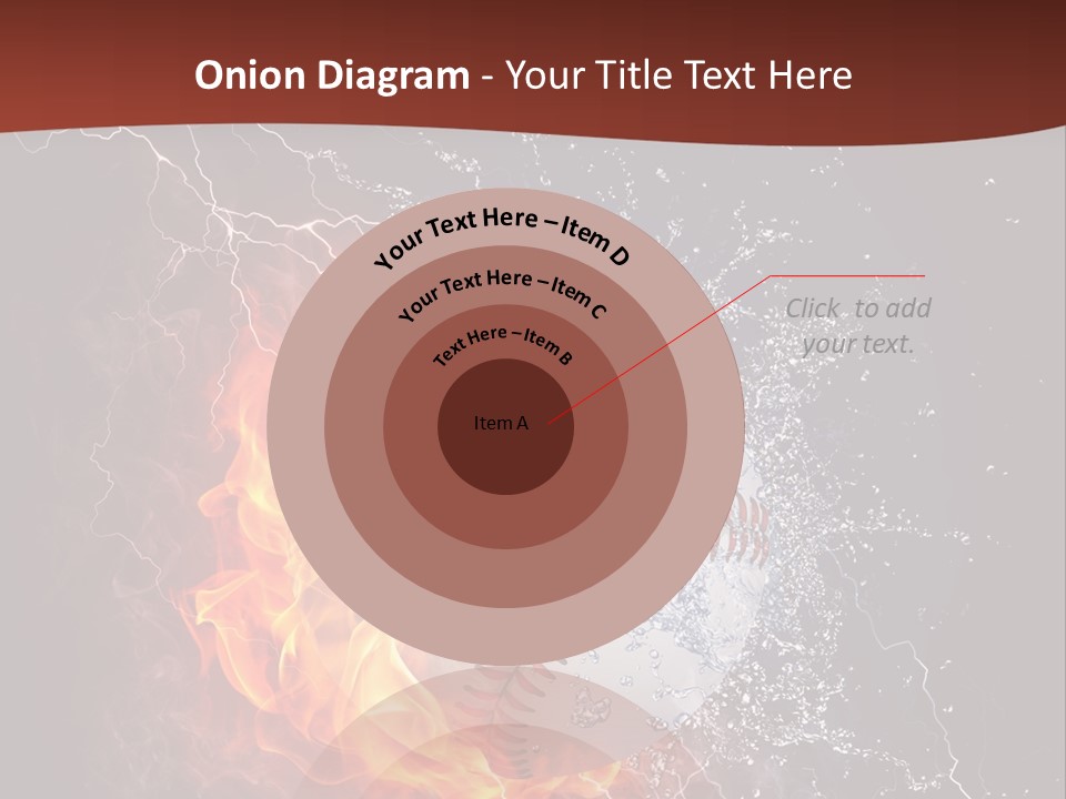 Liquid Sign Art PowerPoint Template