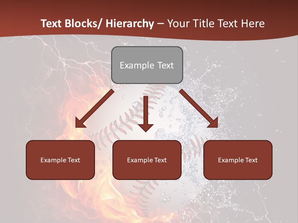 Liquid Sign Art PowerPoint Template
