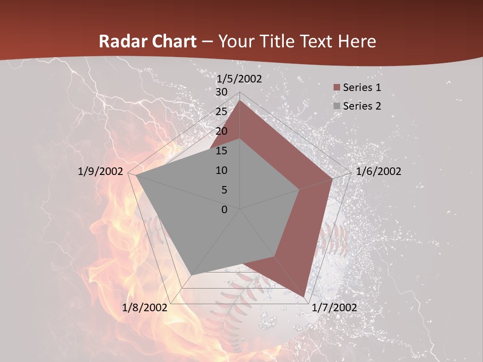 Liquid Sign Art PowerPoint Template