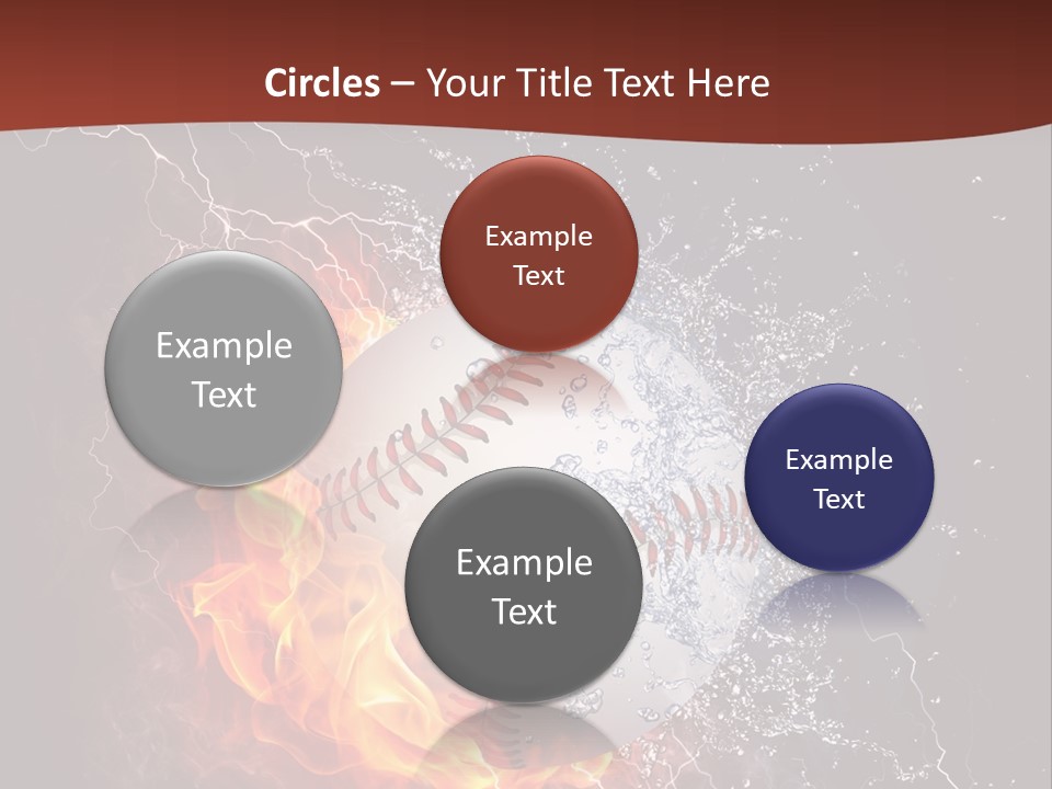 Liquid Sign Art PowerPoint Template