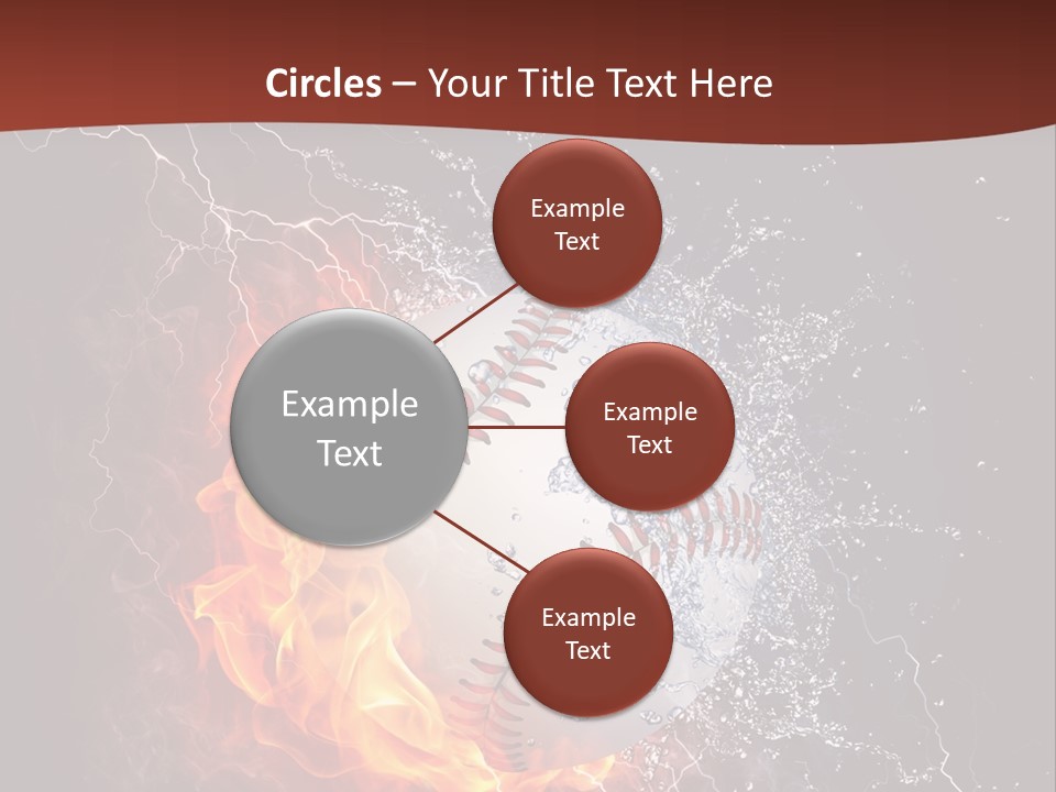 Liquid Sign Art PowerPoint Template