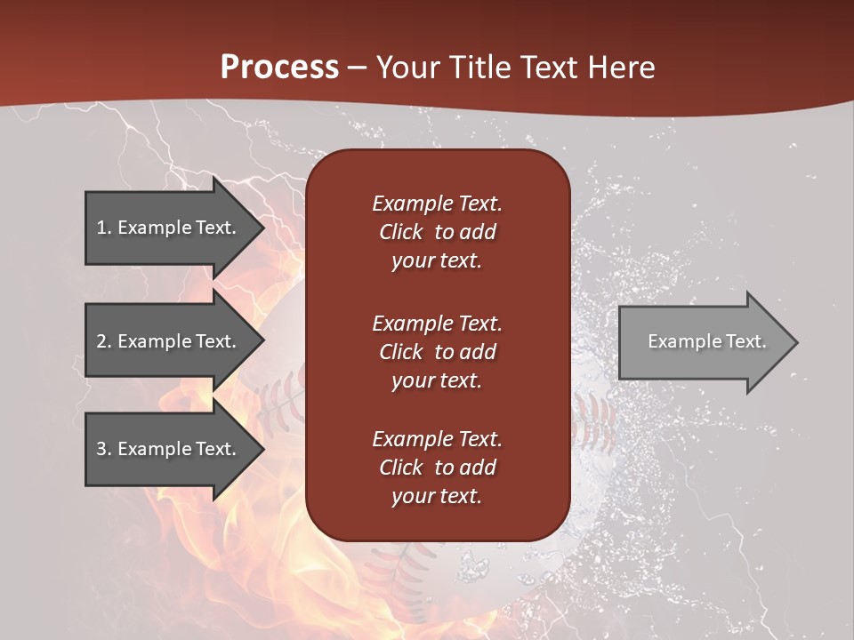 Liquid Sign Art PowerPoint Template