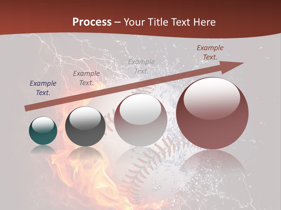 Liquid Sign Art PowerPoint Template