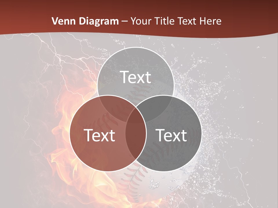 Liquid Sign Art PowerPoint Template