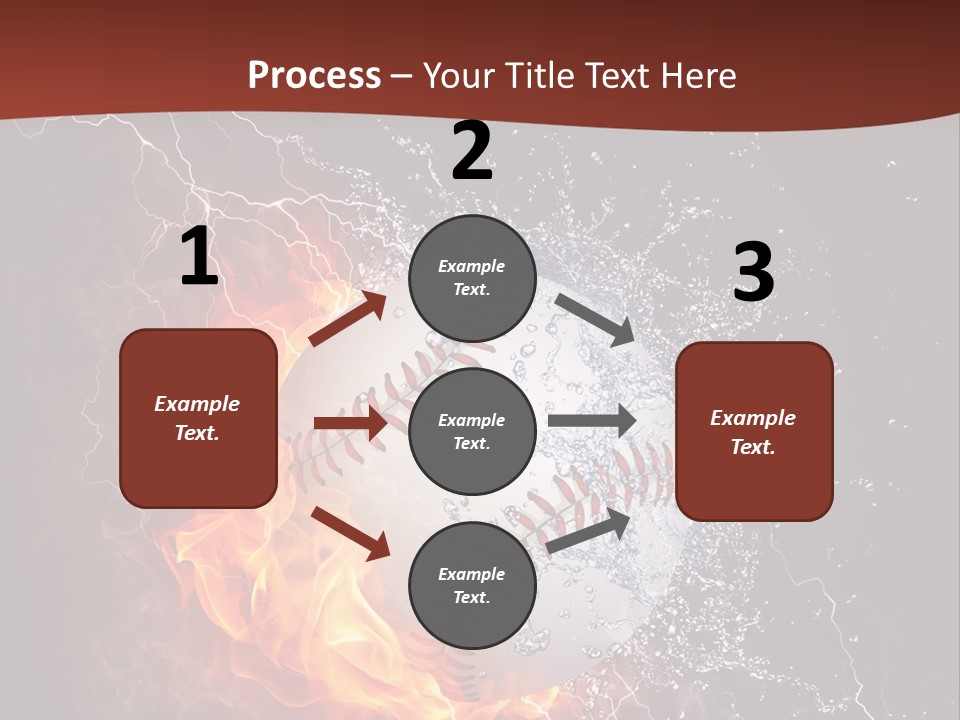 Liquid Sign Art PowerPoint Template