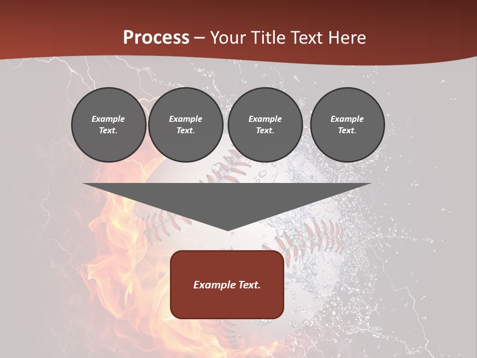 Liquid Sign Art PowerPoint Template