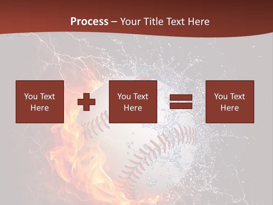 Liquid Sign Art PowerPoint Template