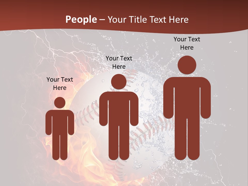 Liquid Sign Art PowerPoint Template