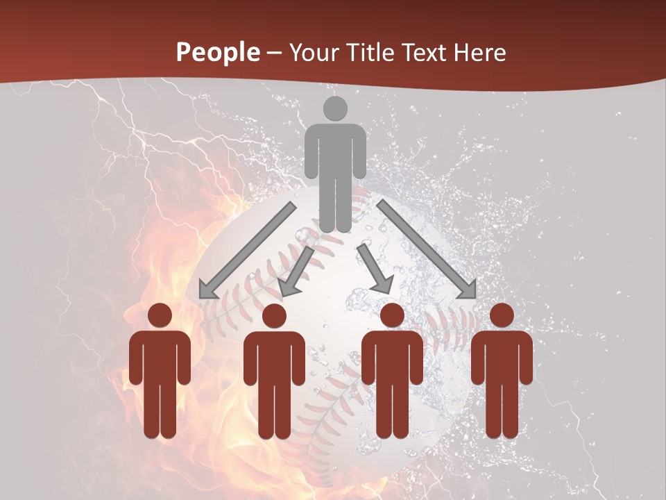 Liquid Sign Art PowerPoint Template