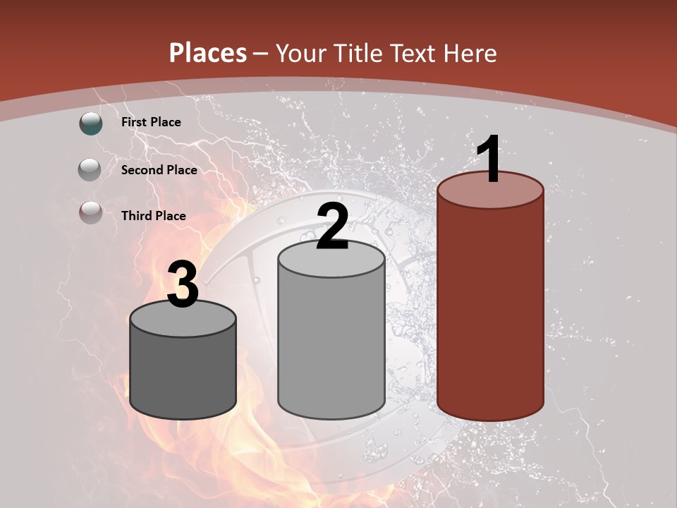 Leisure Sport Leather PowerPoint Template