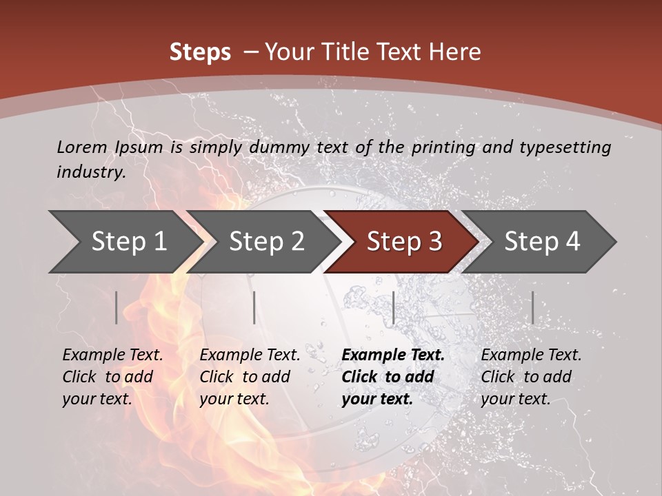 Leisure Sport Leather PowerPoint Template
