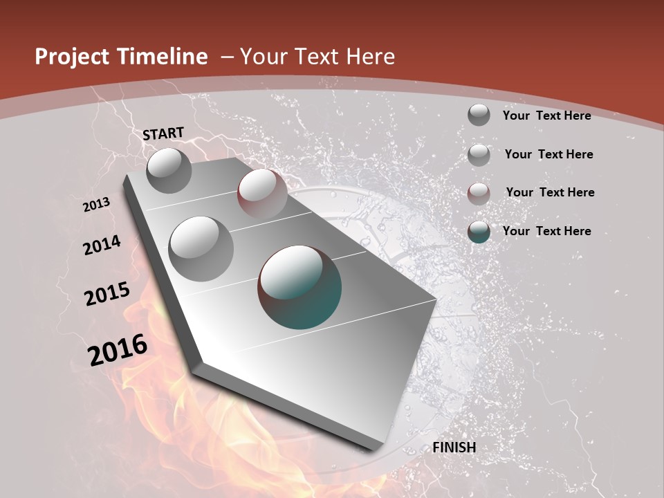 Leisure Sport Leather PowerPoint Template