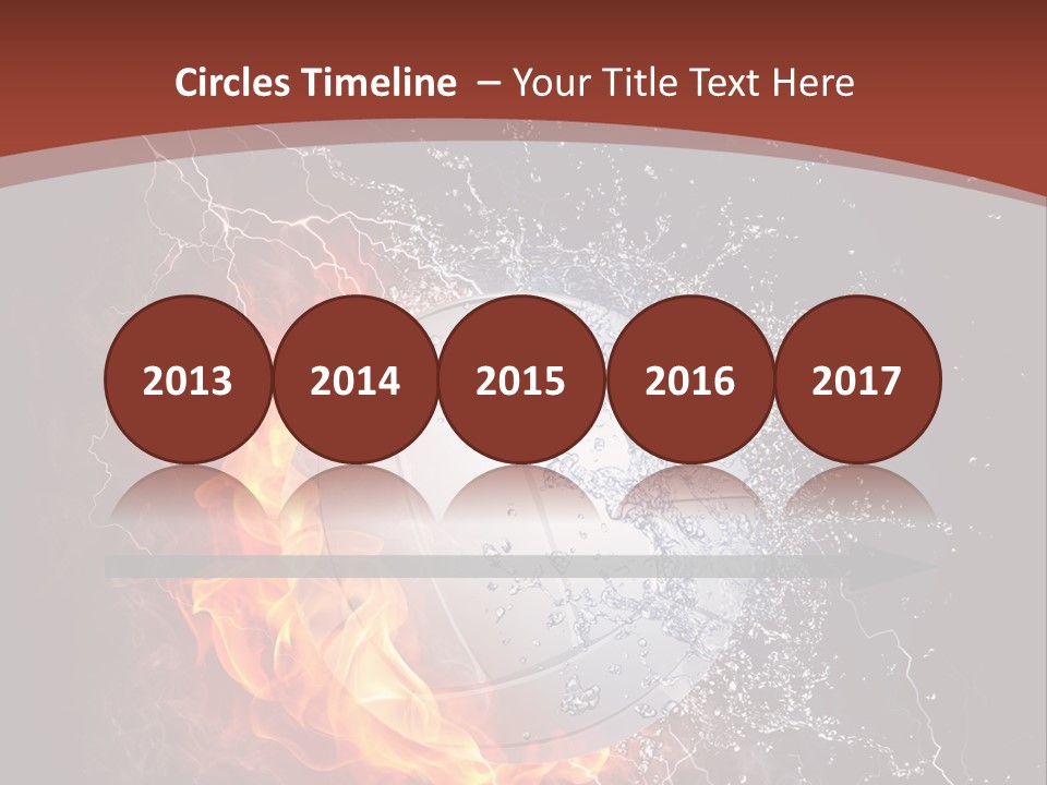 Leisure Sport Leather PowerPoint Template