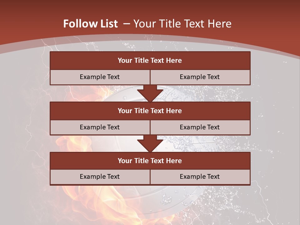 Leisure Sport Leather PowerPoint Template