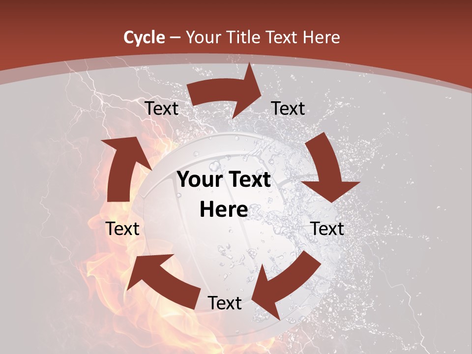 Leisure Sport Leather PowerPoint Template