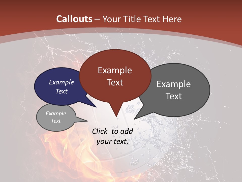 Leisure Sport Leather PowerPoint Template