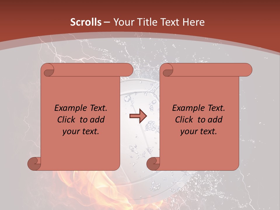 Leisure Sport Leather PowerPoint Template