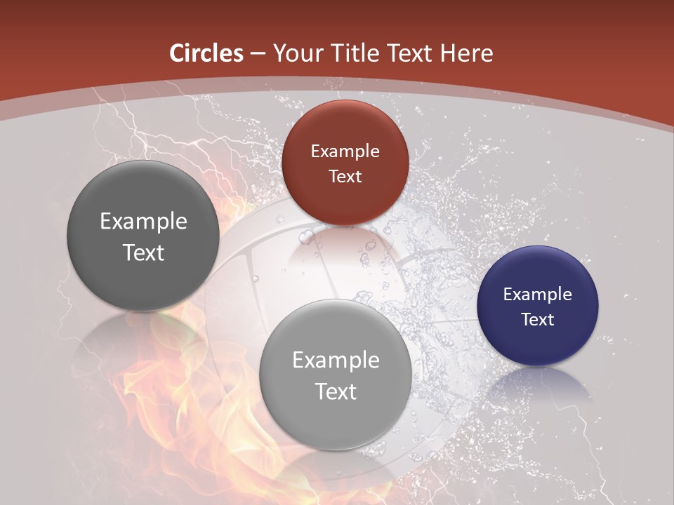 Leisure Sport Leather PowerPoint Template