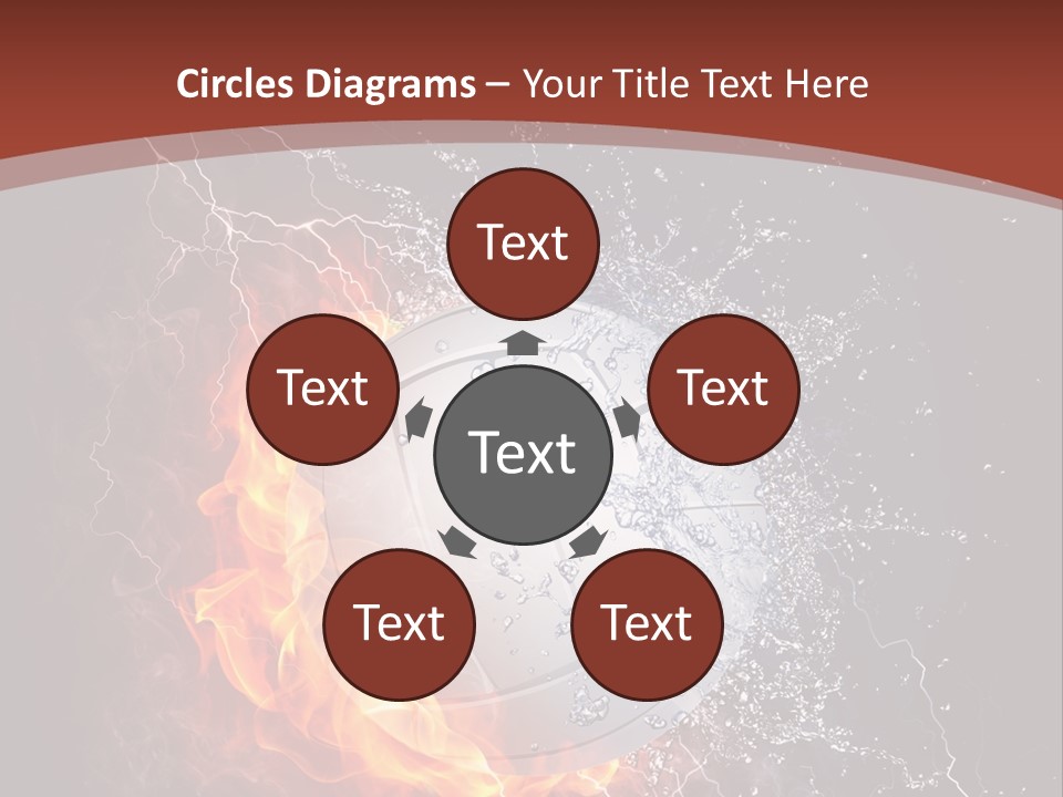 Leisure Sport Leather PowerPoint Template