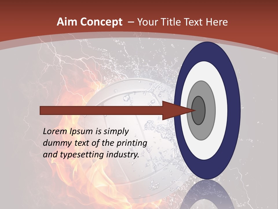 Leisure Sport Leather PowerPoint Template